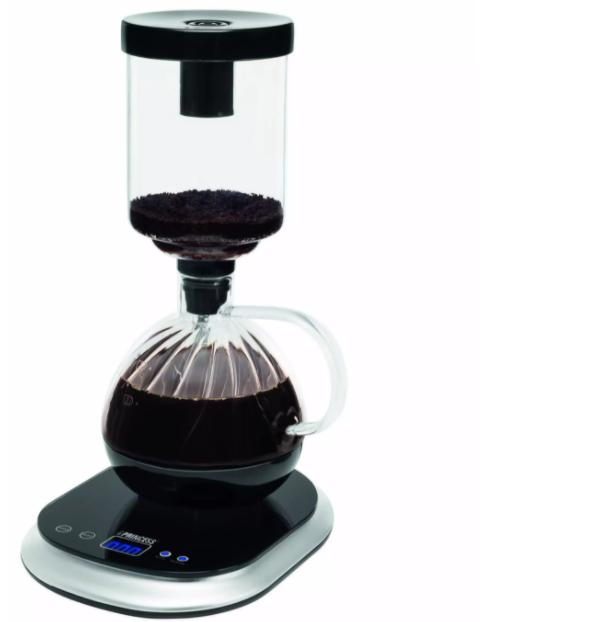 Home Kitchen Woodenelectric Siphon Espresso Coffee Maker Coffee Machine