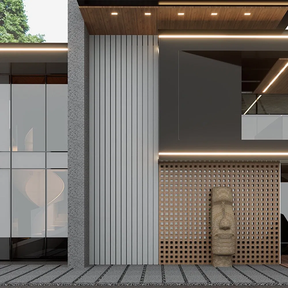 China Factory WPC External Wall Wood Plastic Composite Wall Cladding