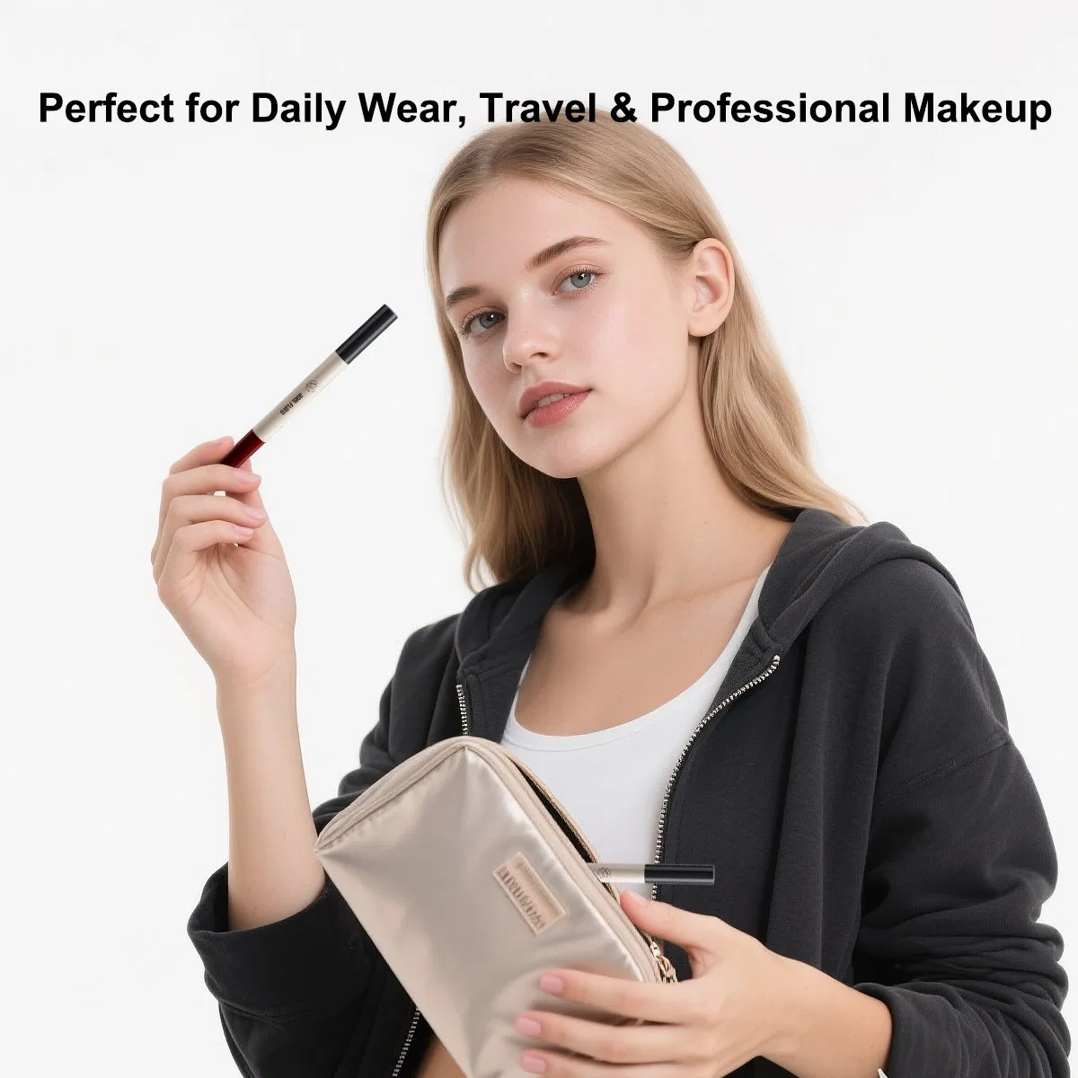 Best Waterproof Permanent Grey Brow Black Eyebrow Pencil Eyebrow Brush Make-up