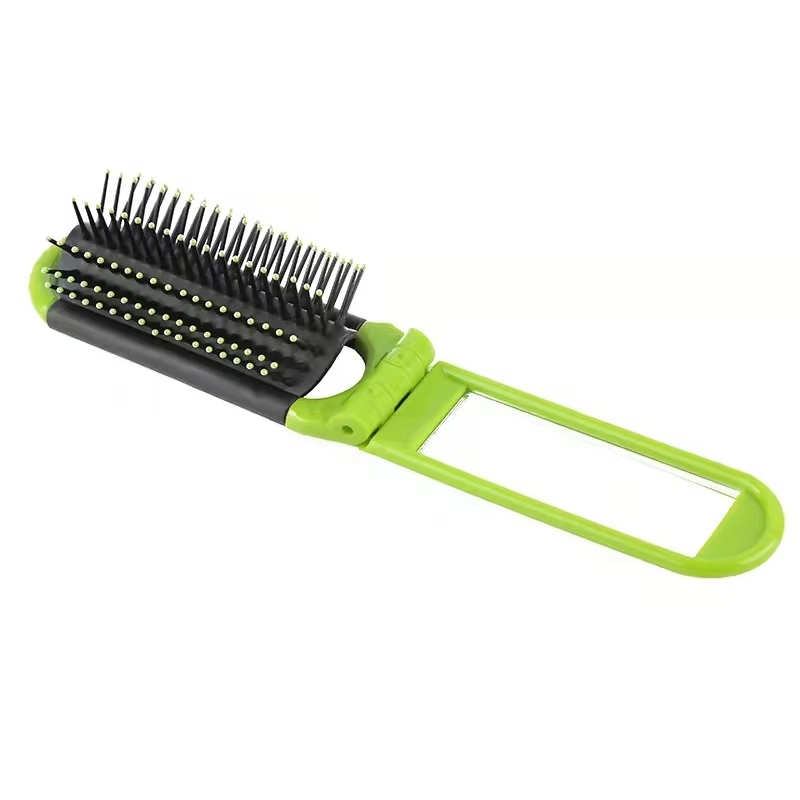 Custom Mini New Design Travel Hair Brush Hotel Folding Portable Comb