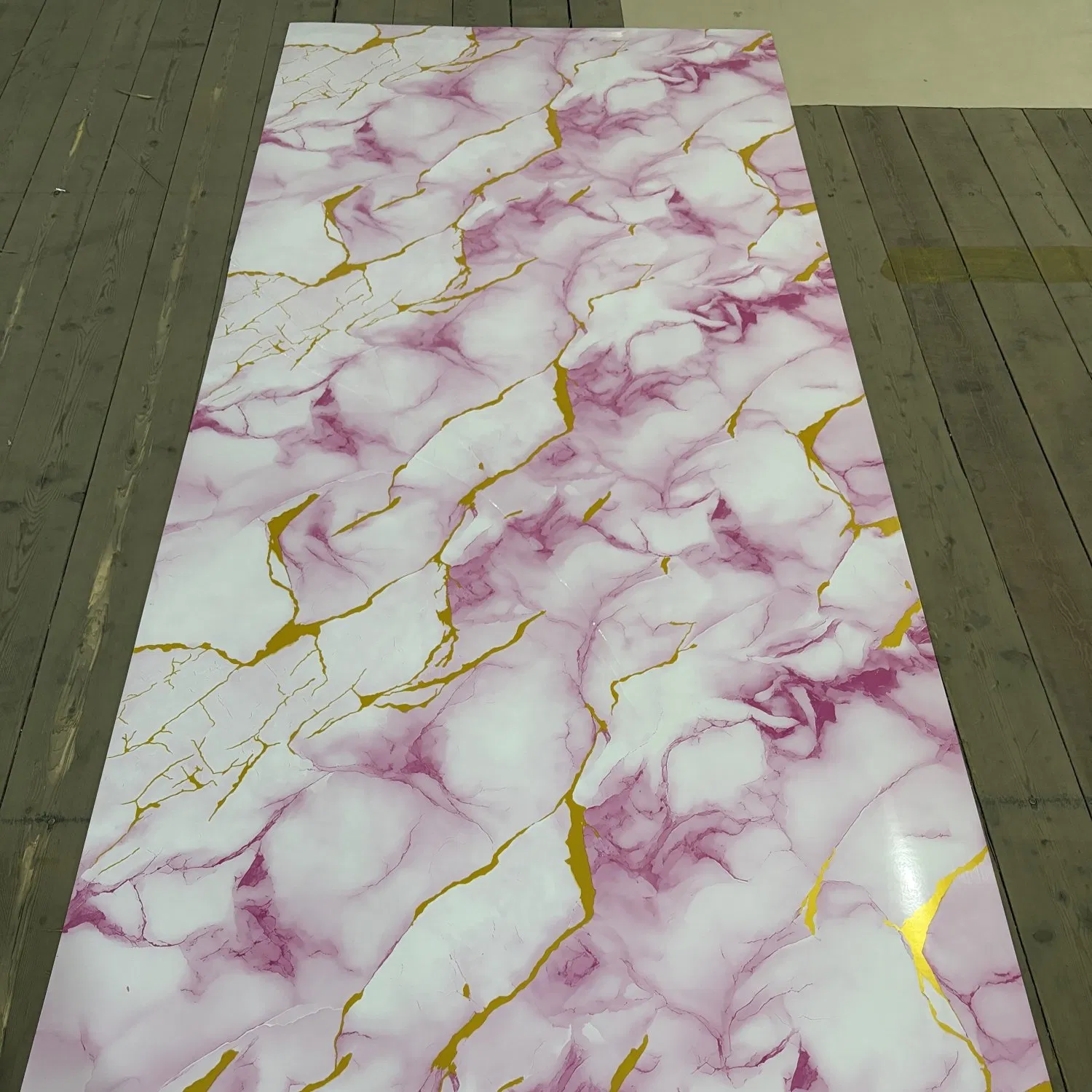 Self Adhesive Waterproof Soundproof IXPE Marble Wall Sticker