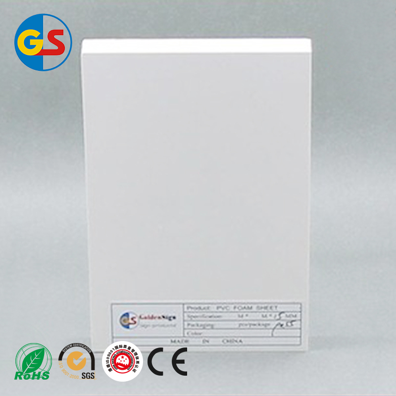 Goldensign PVC Board PVC Foam Board Exporter Kitchen Cabinets PVC Foam Forex Board