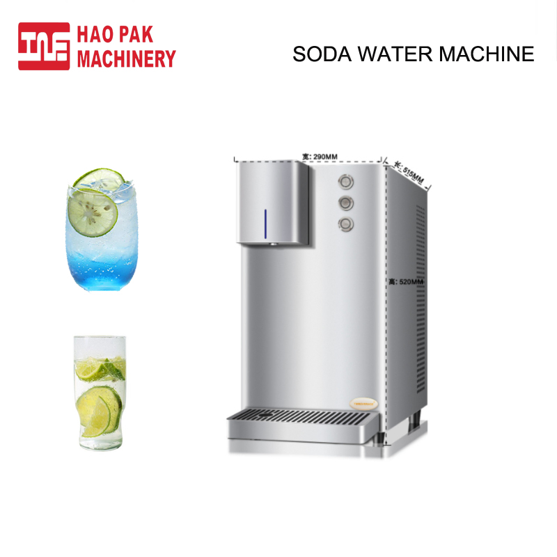 Effortless Carbonated Soda Maker for Home and Bar Use