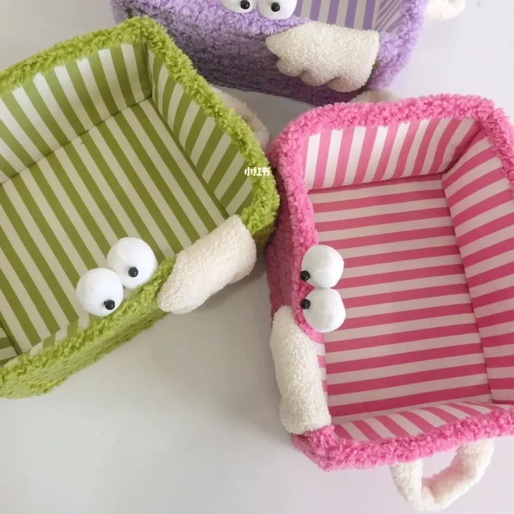 Funny Storage Basket with Handles Clothing Toys Organizer Mi26212