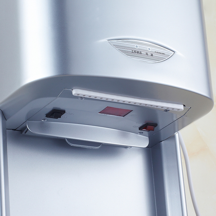 1800W Stainless Polished Fast Dry Hand Dryer for Public Toilet and Bathroom