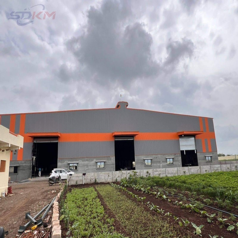 Prefabricated Commercial Steel Structures for Shopping Malls Office Buildings Retail Stores