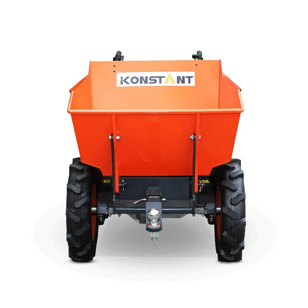Power Wheel Barrow Crawler Dumper Electric Mini Dumper 4X4 Power Barrow