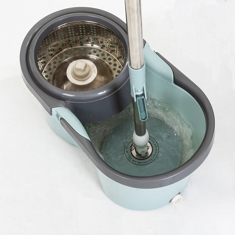 360 Magic Single Bucket and Floor Cleaning Mop with Spin Bucket