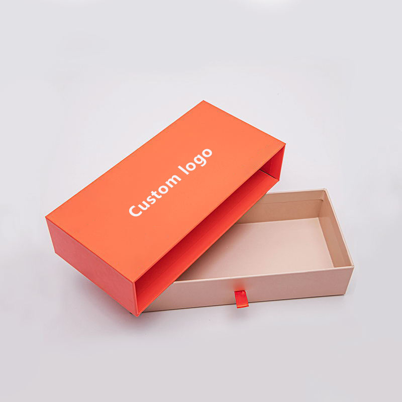 Wholesale Popular High Quality Case Custom Logo Packaging Drawer Type Sunglasses Packaging Paper Box