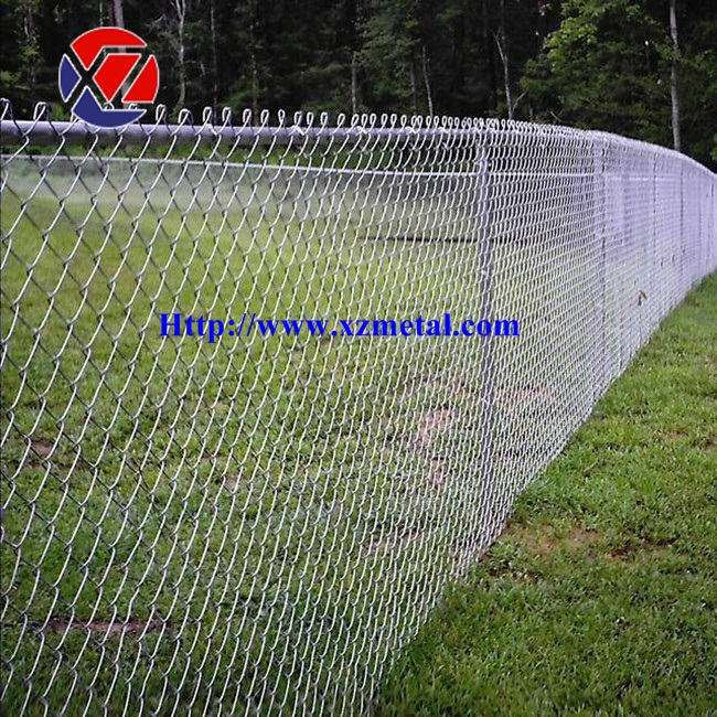 Factory Price Diamond Wire Mesh Chain Link Fence