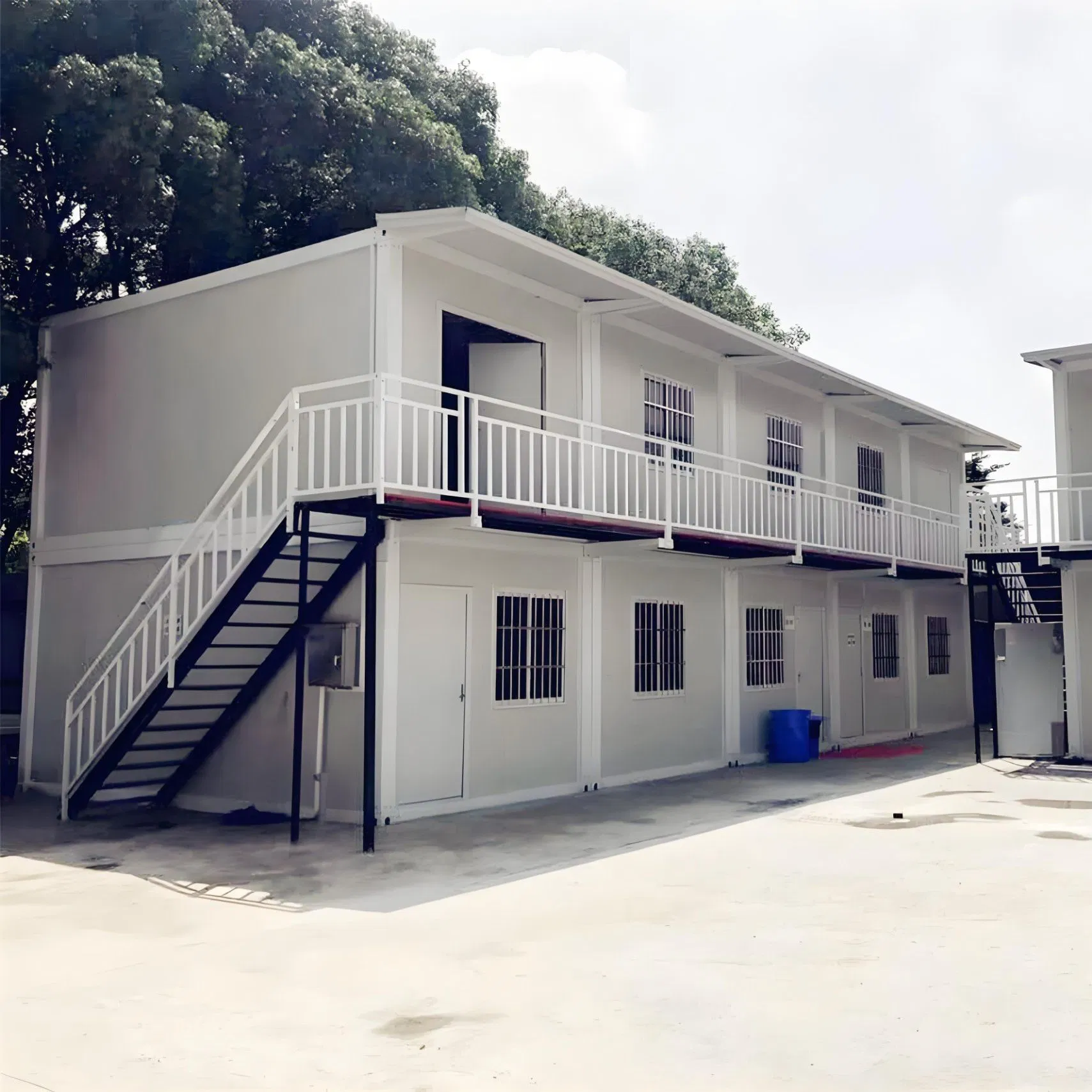 Prefab Modular Portable Site Office Accommodation Camp Shipping Flat Pack Container