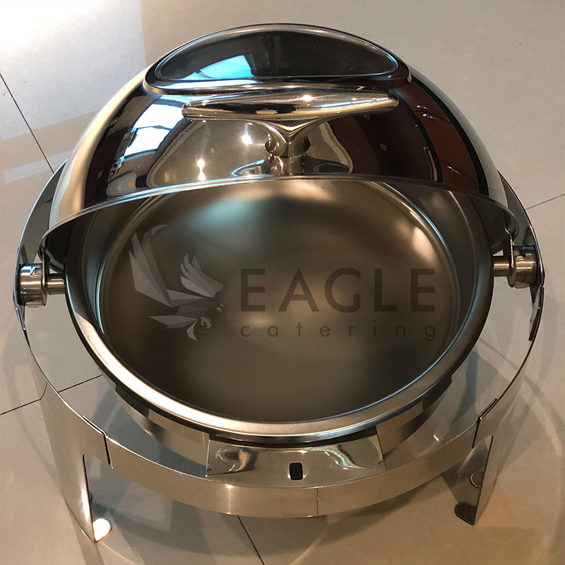 Stainless Steel Round Shape Buffet Chafing Dish