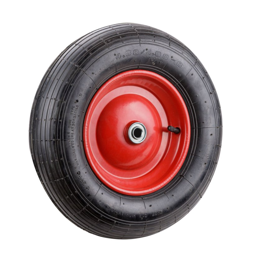High Quality 16 Inch Wheel Rims 4.00-8 Pneumatic Rubber Wheel for Wheelbarrow
