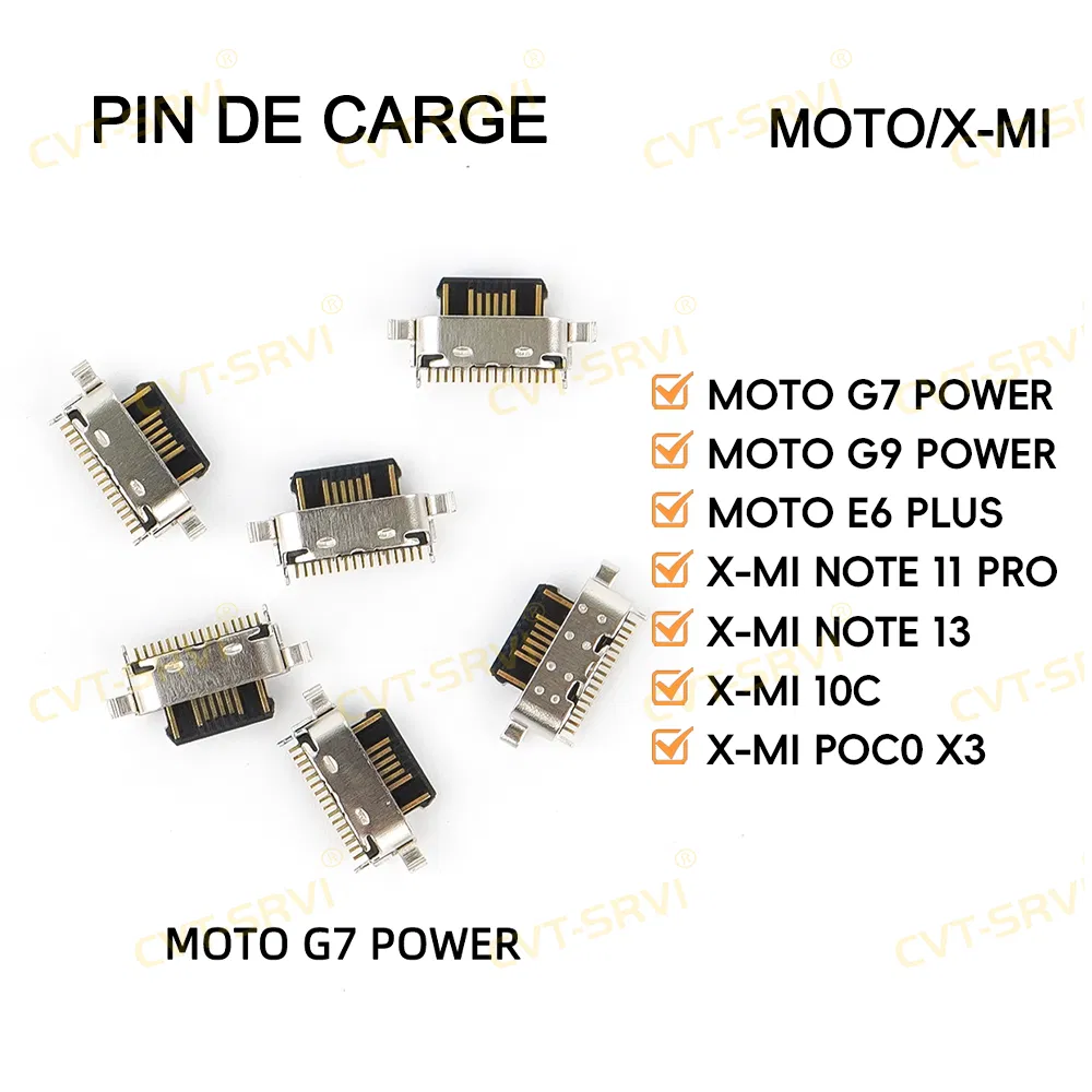 Разъём для зарядки Moto G7 Power / E6 Plus