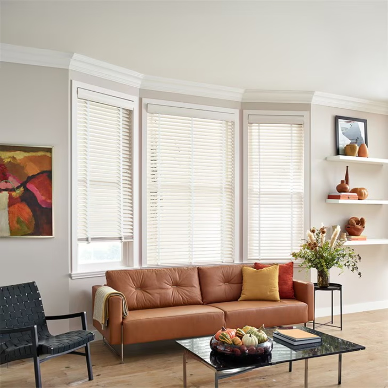 Factory Wholesale Cordless Wood/PVC Blinds Window Decoration