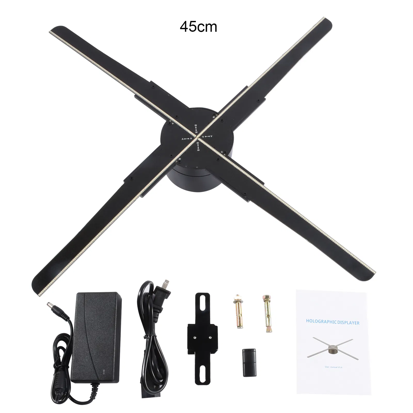 3D голографический вентилятор для рекламы, 50 см