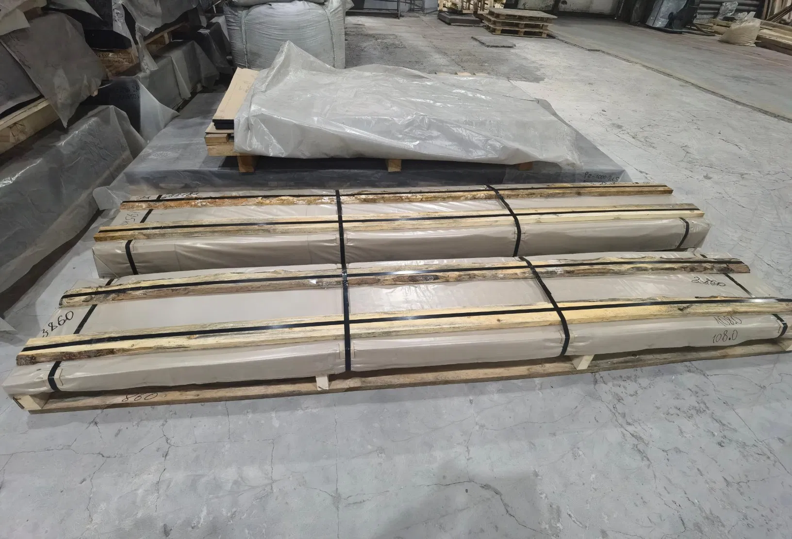 High Impact Abrasion Resistance Low Friction Coefficient Economical Hmwpe PE500 Composite Sheet