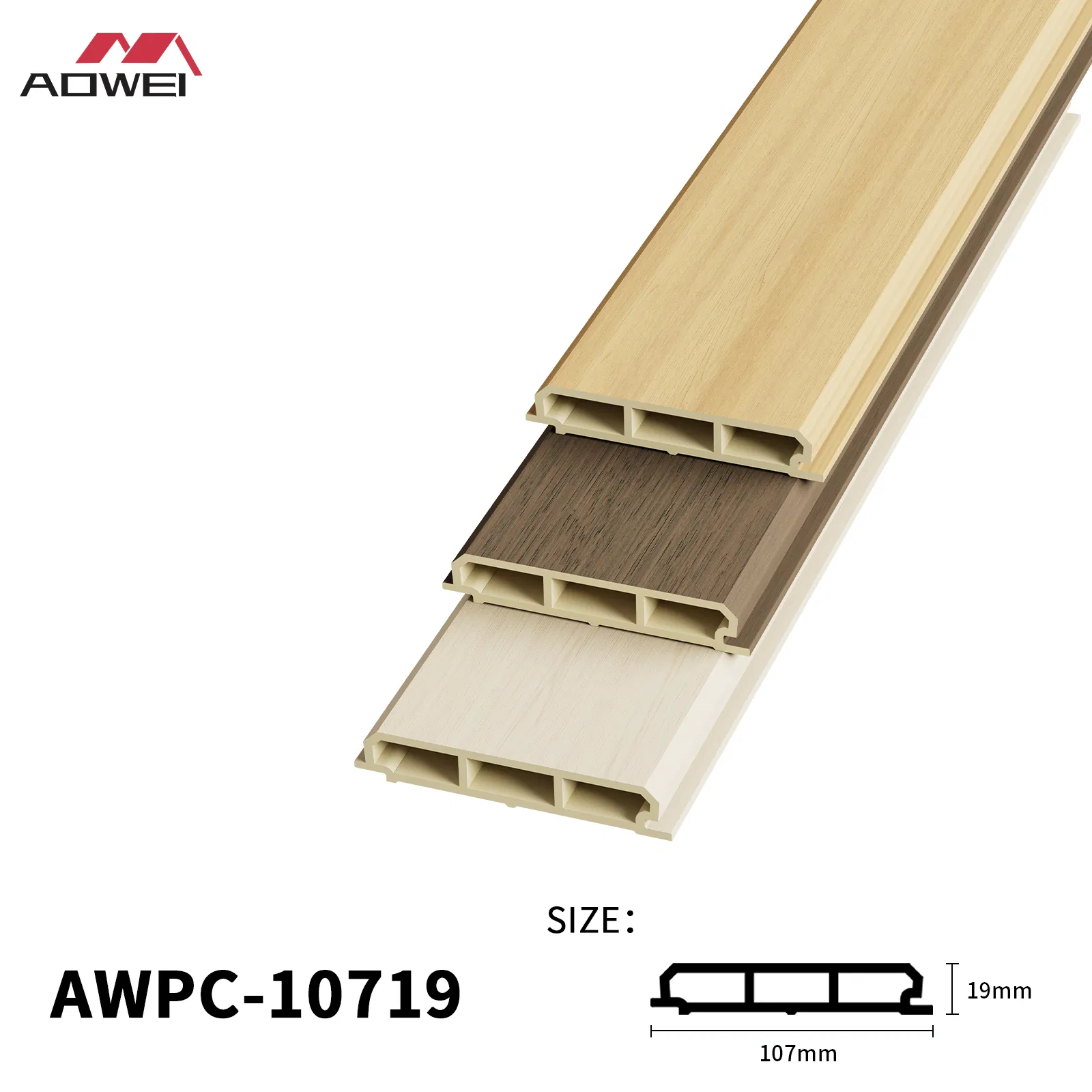 High-Performance WPC Wall Panel with Customized Thickness and Length