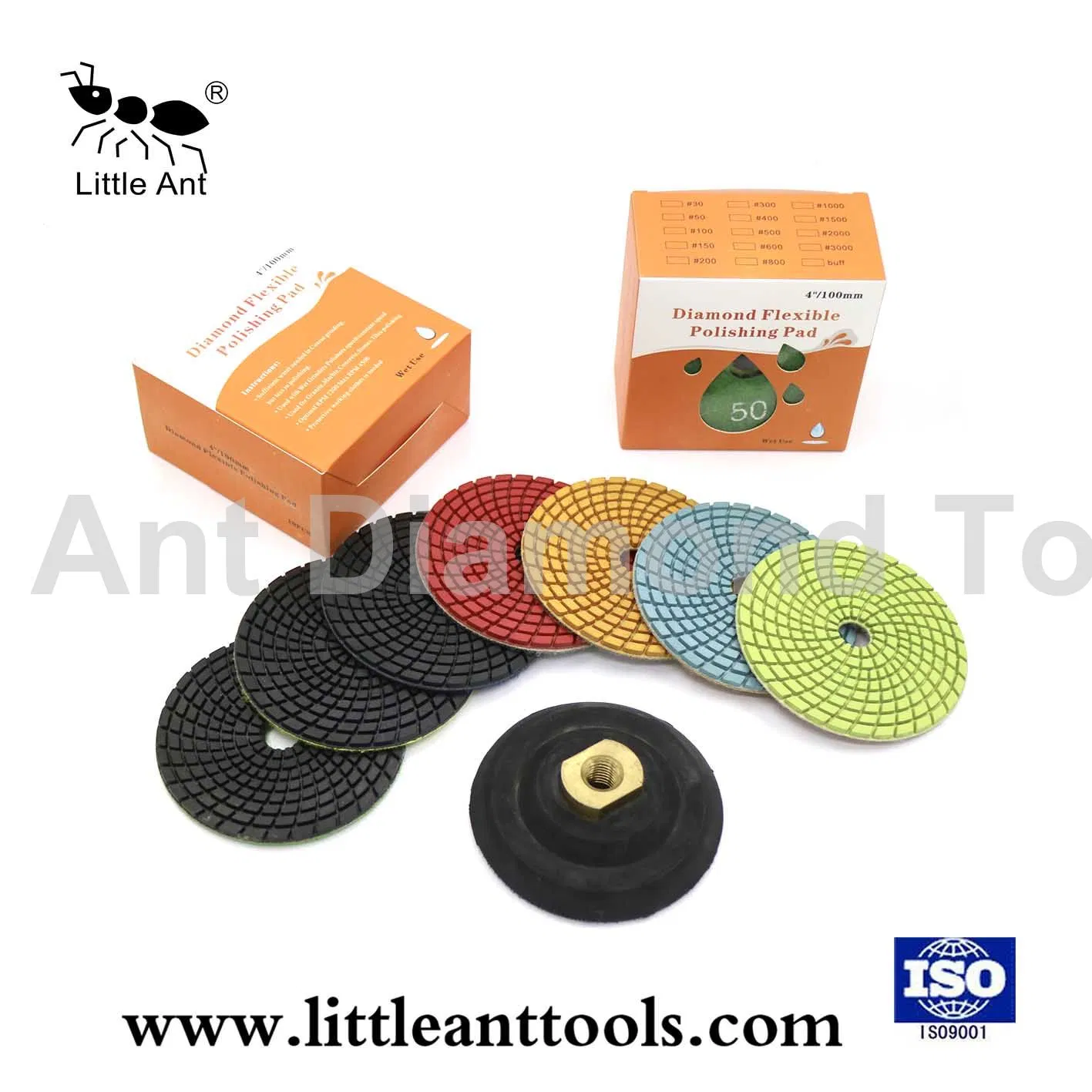 Diamond Wet Polishing Pad for Granite and Marble (WP4-LXW)