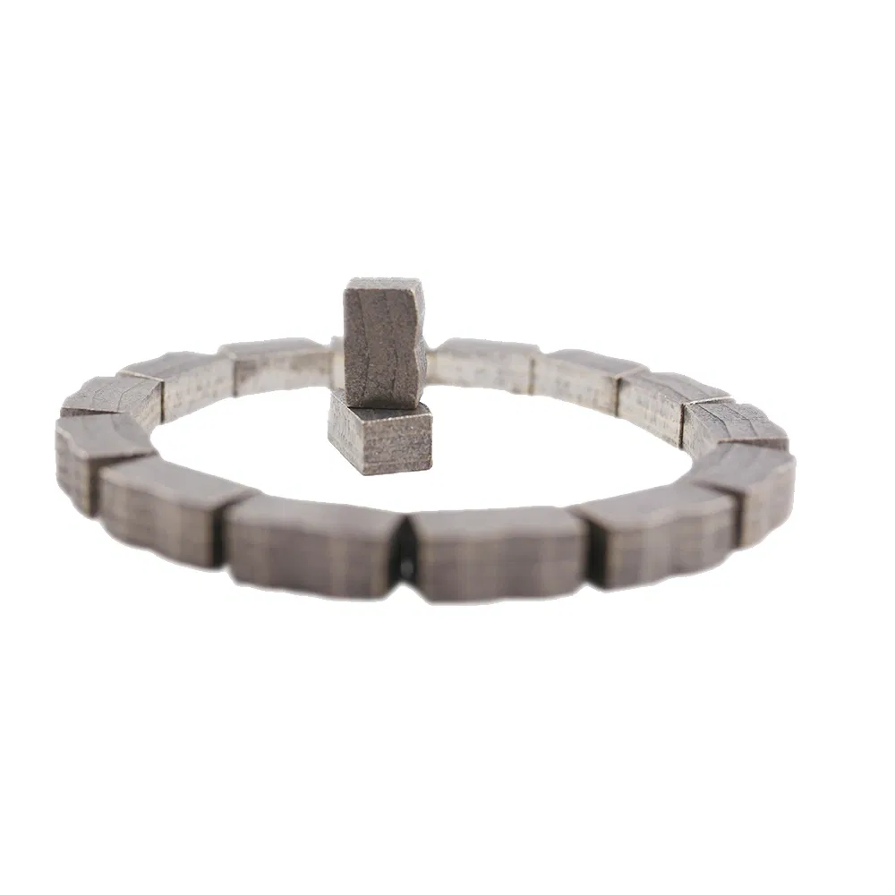 Silver Color Natural Stone Diamond Segments