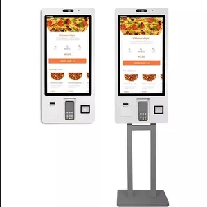 24/32 Inch Restaurant Self Ordering Kiosk Touch Screen POS Terminal Wall Mount/Standing Fast Food Payment Machine