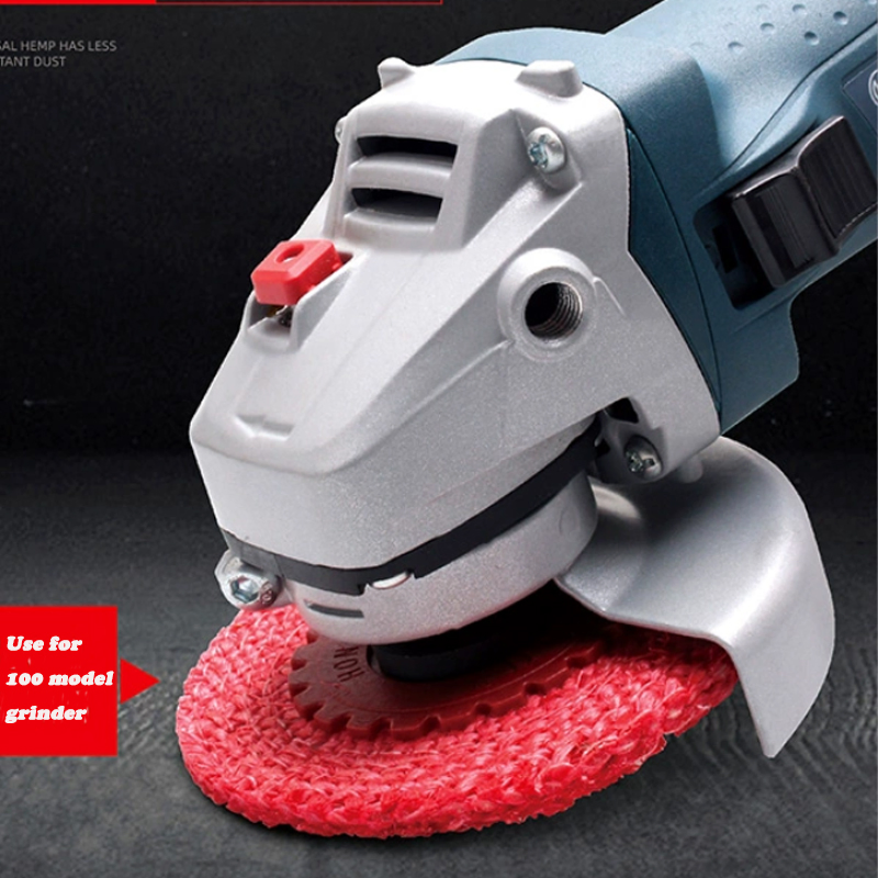 Полировальные круги 100 мм из красного льна для металла