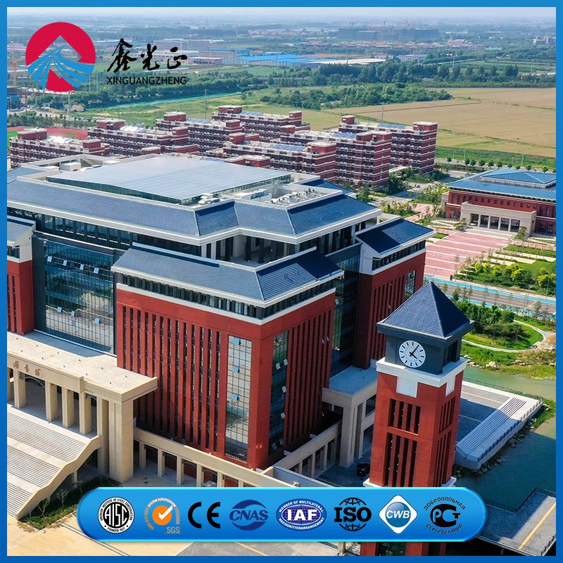 Heavy Gauge Industrial Pipeline Suspension Fixing Bracket Unit Metal Prefab/Prefabricated Steel Structure Multi-Story/High-Rise Office Building