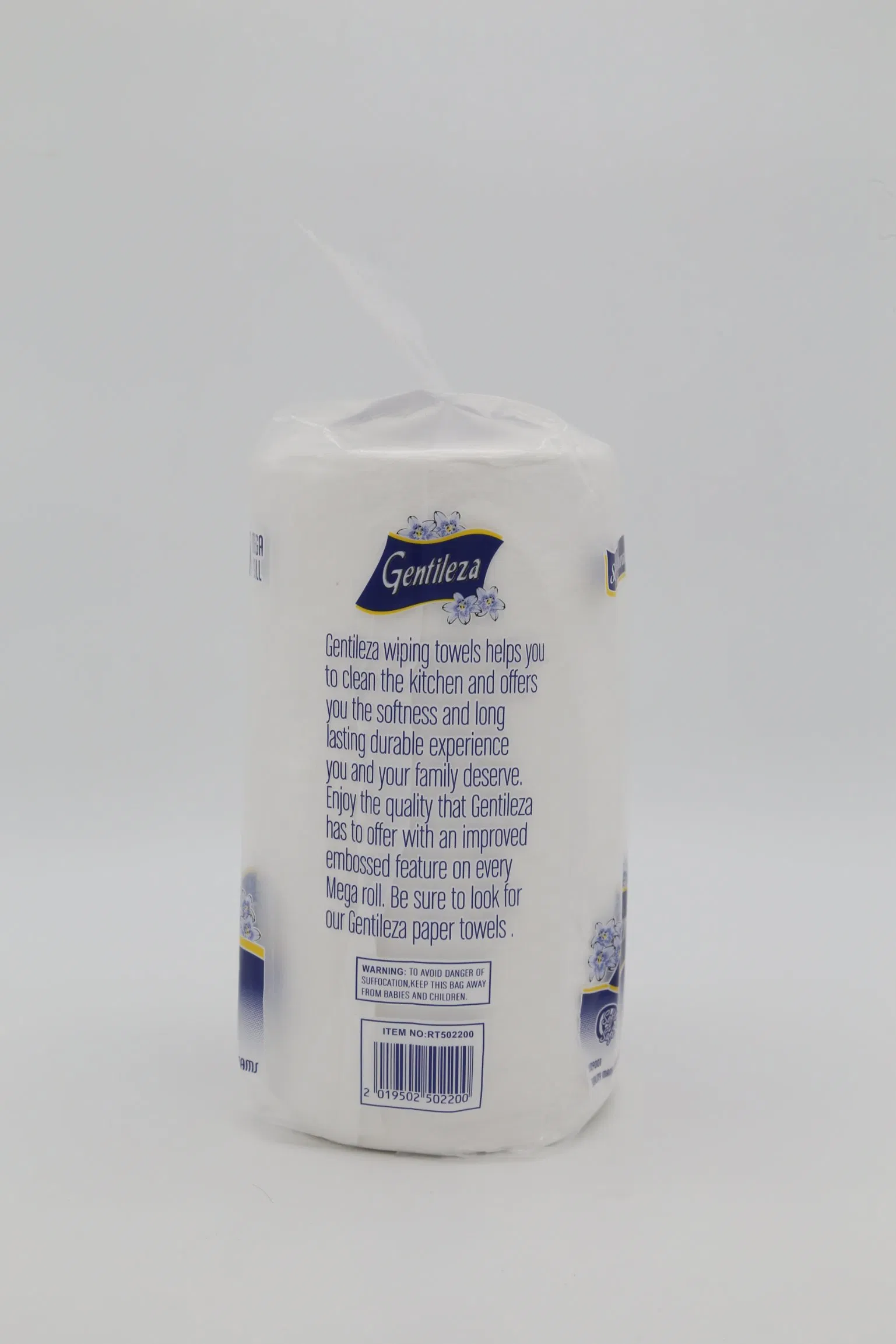Soft High Quality Strong Durable Big Roll Individual Packing Kitchen Paper Towel