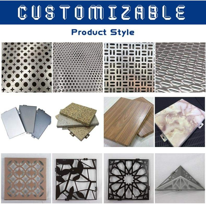 Corten Steel Perforated Curtain Wall System for Modern Building Facade with Weathering Resistant Finish