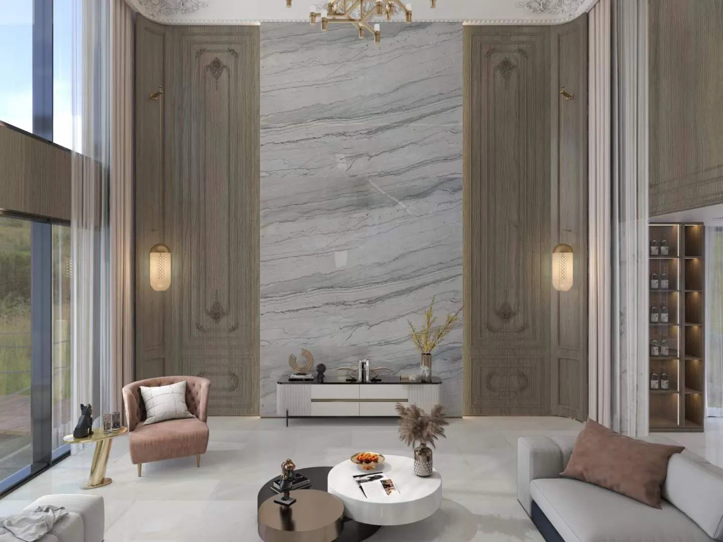 Carrara White From Brazil / White Marble / Tiles/Slabs