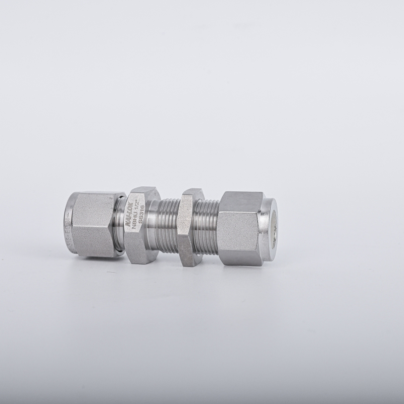 Nai Lok Alloy C22 C276 Union Tee 16mm 18mm 20mm Od Metric Compression Tube Fitting Double Ferrule Instrument Pipe Fitting