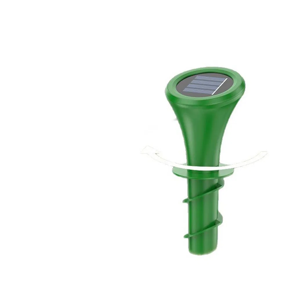 New Solar-Powered Low Noise Color-Changing Ultrasonic All-Round Multi-Mode Animal Repellent Device