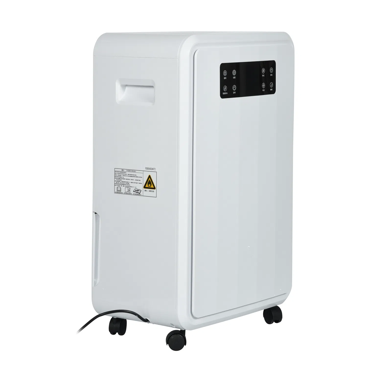 280 Pints/Day Heavy-Duty Commercial Dehumidifier with Wheels - Industrial-Grade Moisture Removal for Large Spaces