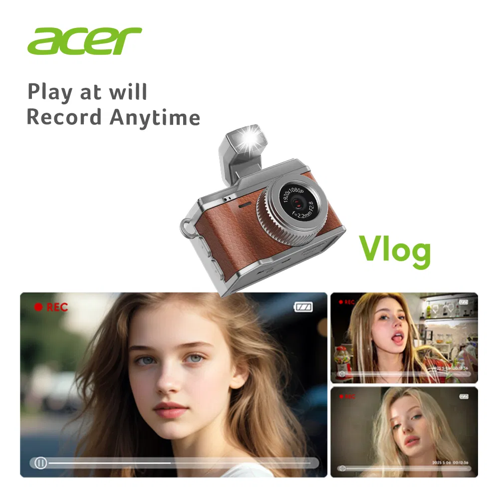 A50 Retro Wearable Small Camera with Various Filters