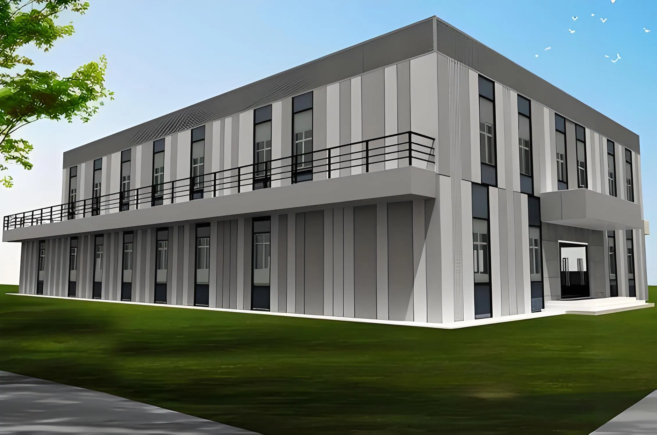 New Product Ideas Modern Design Safe Steel Frame Factory Building for Civil and Public Buildings Durable for 50 Years