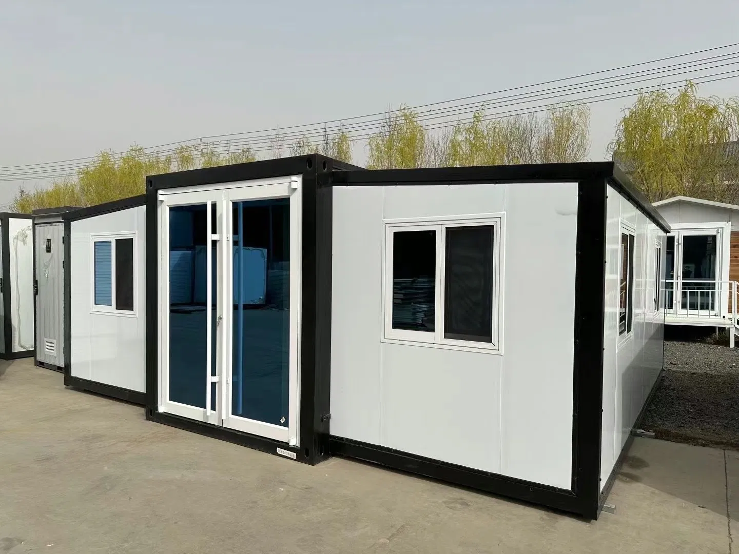 20-40FT Movable Tiny Expandable Container Homes for Vacation Living Temporary Office