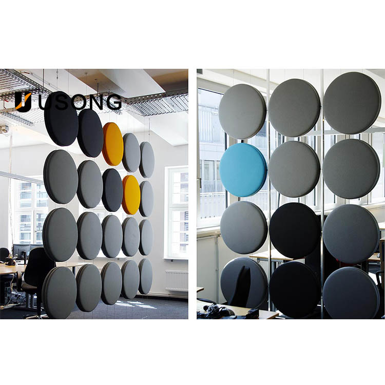 Factory Direct Sales High Quality Good Price Fashionable Sound Absorbing Screens Office Hanging Acoustic Screens