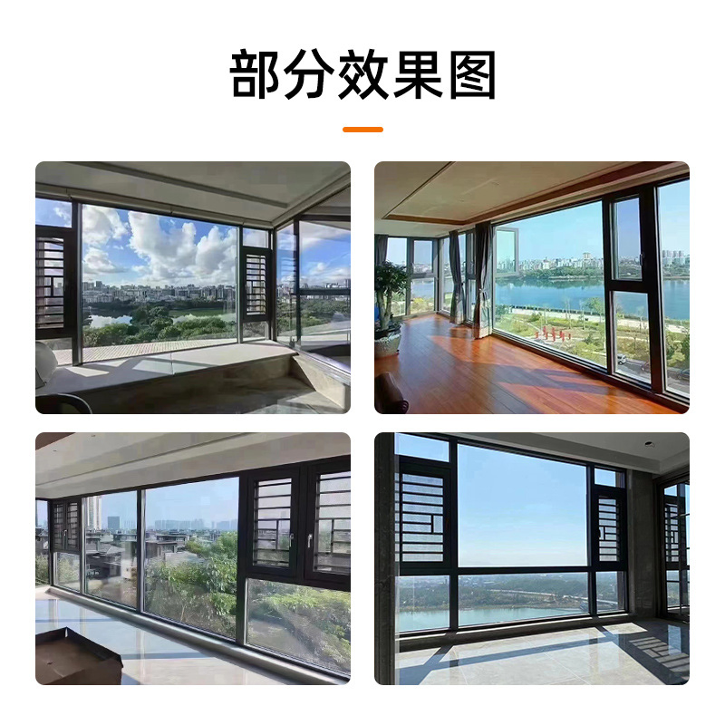 Алюминиевые окна и двери для спальни