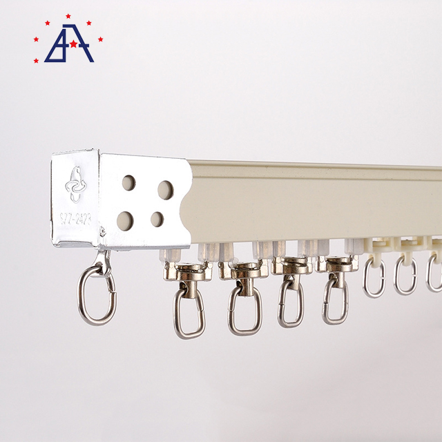 Fashion Design Double Aluminium Roman Curtains Rod