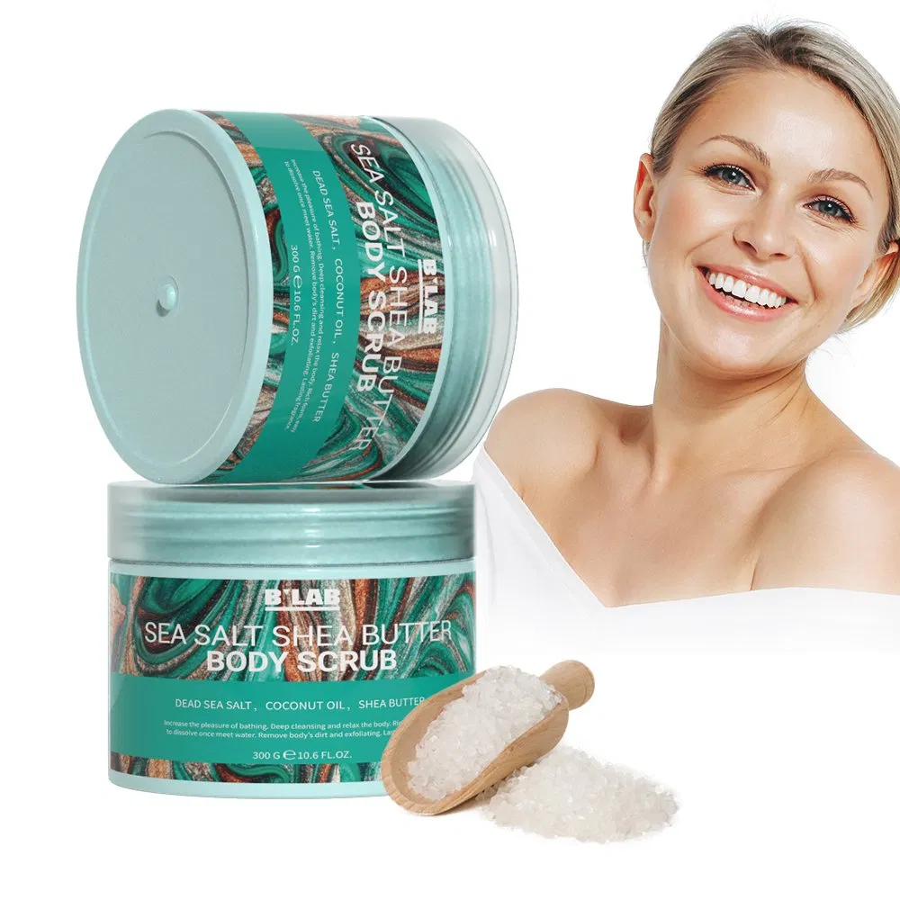 Wholesale Exfoliating Organic Dead Sea Salt Scrub Natural Nourishing Exfoliator Body Scrub