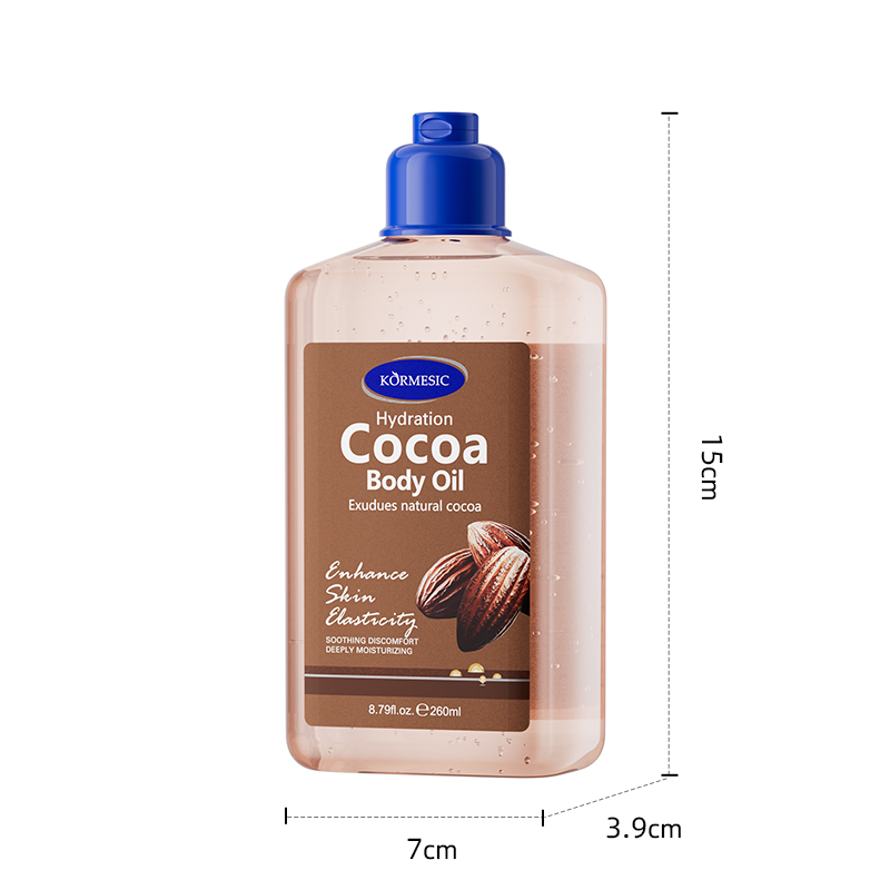 Deeply Nourishing Cocoa Body Oil for Soothing Skin Discomfort