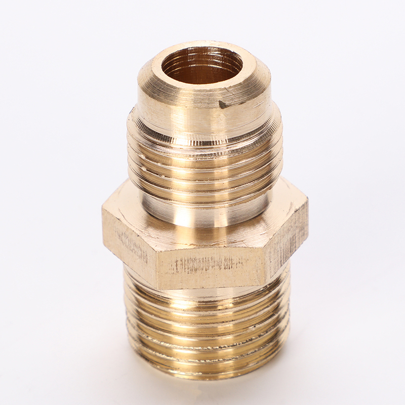 High Quality Copper Pipe Copper Fitting Brass Fittings Gas Fitting with NPT Thread Connector