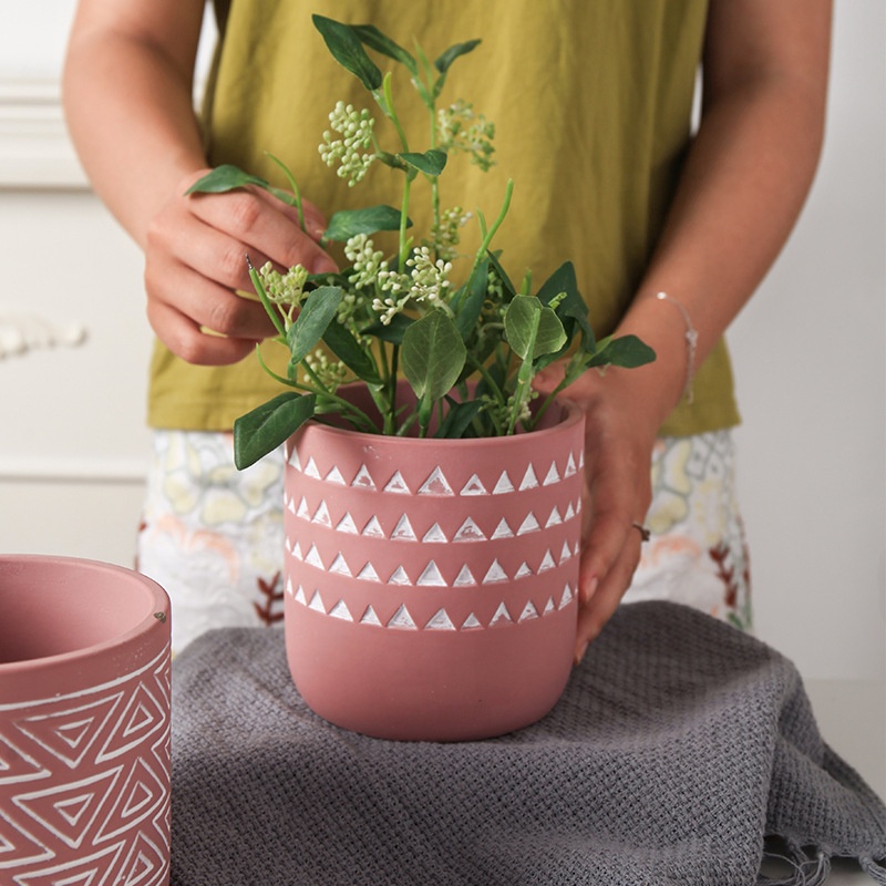 Горшки садовые керамические