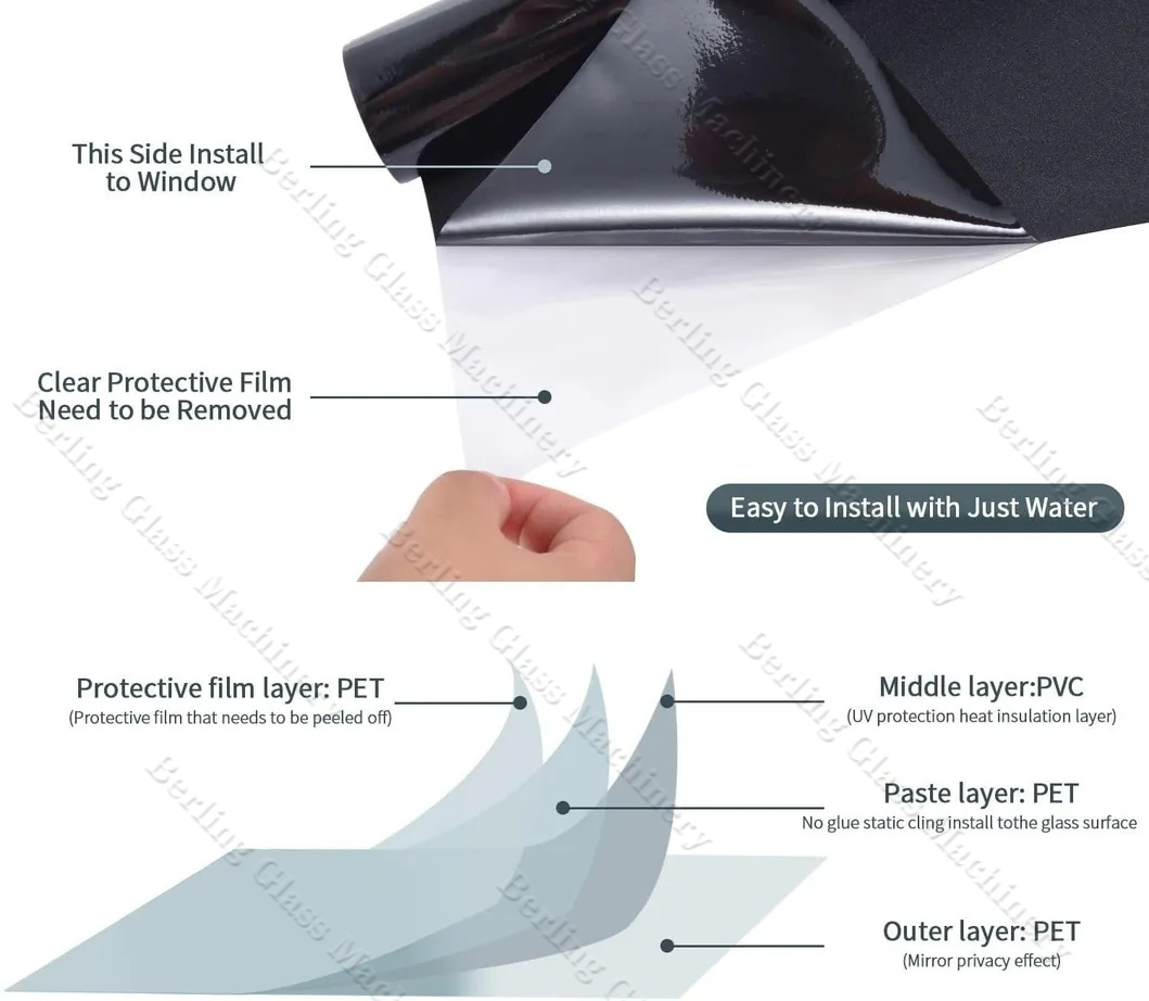 Pdlc Smart Glass Film Switchable Privacy Electrochromic Intelligent Window Privacy Magic Laminated