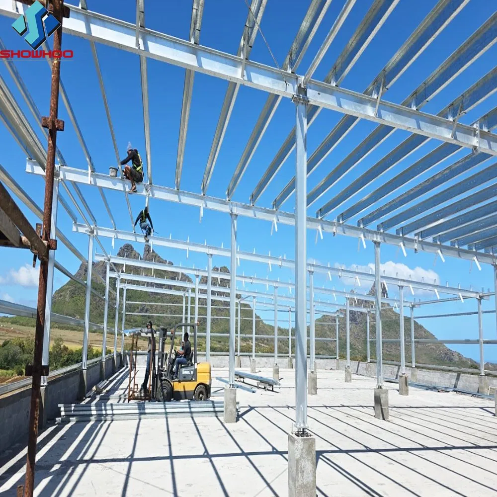 Prefabricated Steel Warehouse Workshop for Factories & Real Estate Customizable Plant Buildings