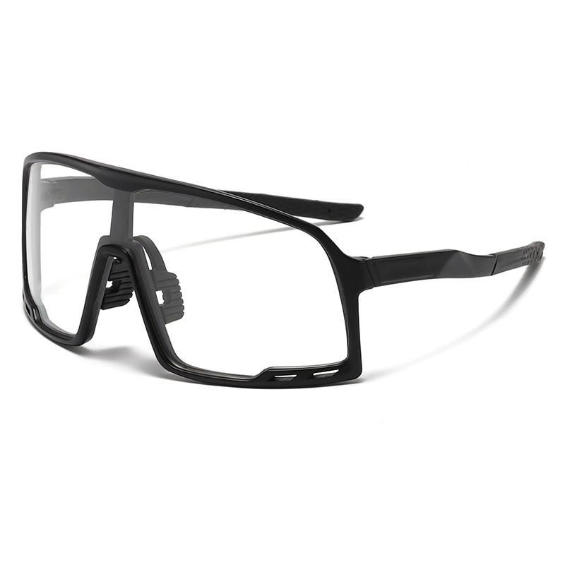 Windproof Sports Sunglasses Fashion Sport Sunglass for Men One Piece Lens Custom Shades