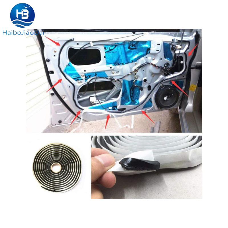OEM Grade Automotive Rubber Butyl Rope Tape for Windshield, Window, Headlamp, Headlight, and Pool Light Sealant Tape with Excellent Sealing Adhesion