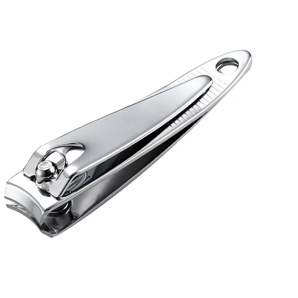 Cross Border Hot Sale Stainless Steel Single Silver Practical Sharp Nail Clippers