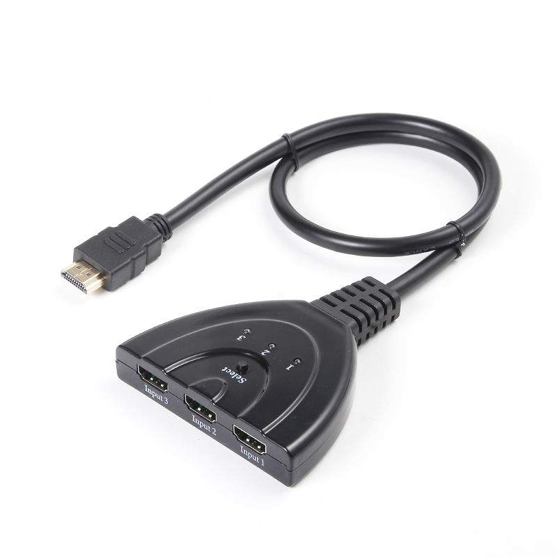 HDMI 3 in 1 out Switch HDMI Splitter Hdcp 1080P