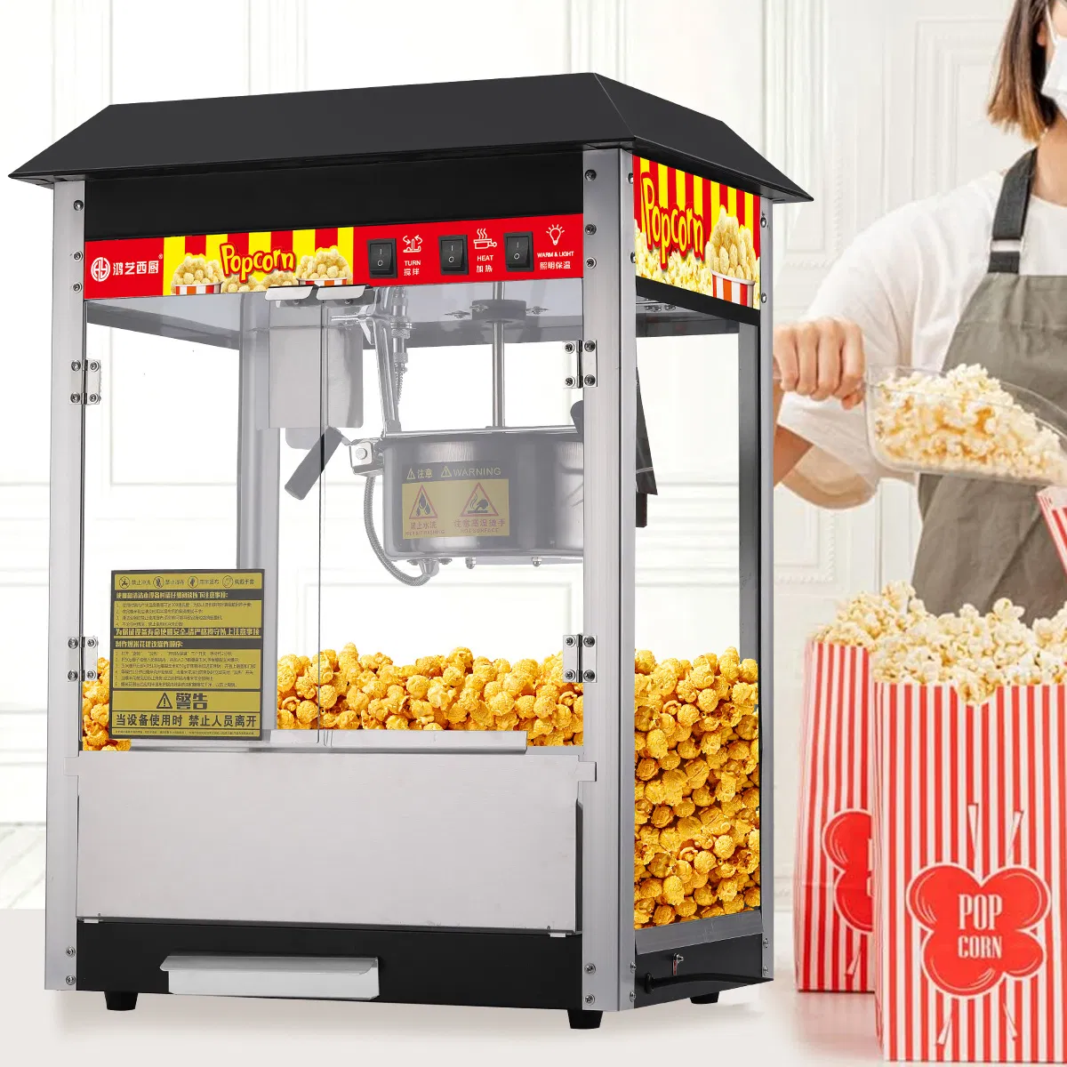Best Selling Flat Top Small Popcorn Machine